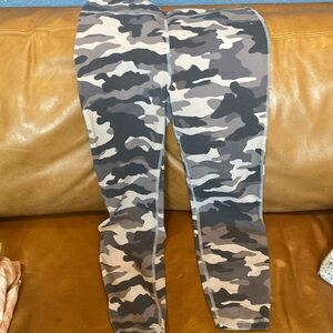 JCrew camo leggings